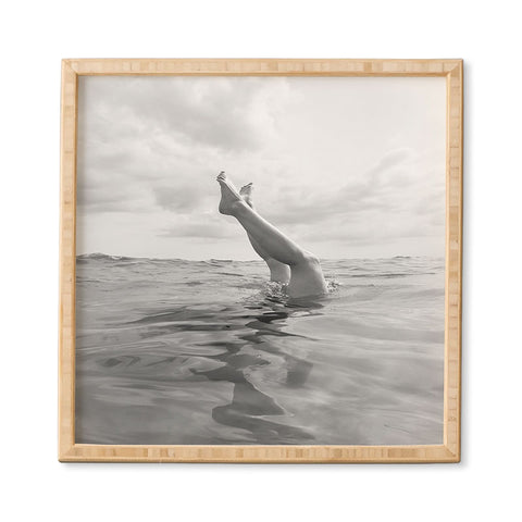 Bethany Young Photography Ocean Dive Framed Wall Art