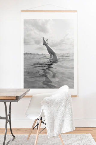 Bethany Young Photography Ocean Dive Art Print And Hanger