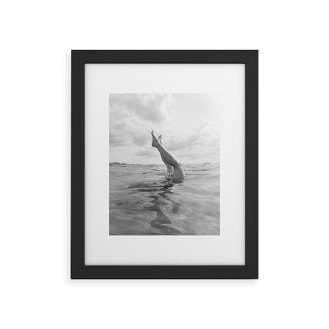 Bethany Young Photography Ocean Dive Framed Art Print