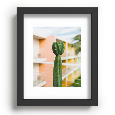 Bethany Young Photography Palm Springs Cactus II Recessed Framing Rectangle