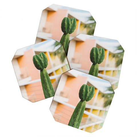Bethany Young Photography Palm Springs Cactus II Coaster Set