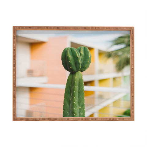 Bethany Young Photography Palm Springs Cactus II Rectangular Tray