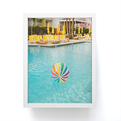 Bethany Young Photography Palm Springs Pool Day Framed Mini Art Print