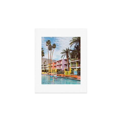 Bethany Young Photography Palm Springs Pool Day VII Art Print