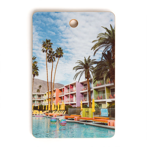 Bethany Young Photography Palm Springs Pool Day VII Cutting Board Rectangle