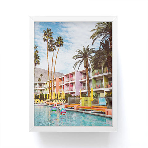 Bethany Young Photography Palm Springs Pool Day VII Framed Mini Art Print