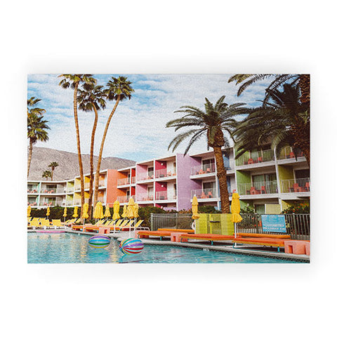 Bethany Young Photography Palm Springs Pool Day VII Welcome Mat