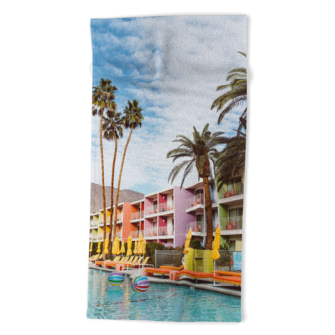 Bethany Young Photography Palm Springs Pool Day VII Beach Towel