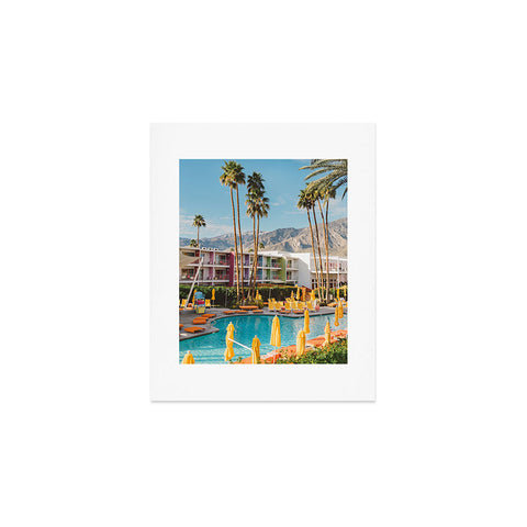Bethany Young Photography Palm Springs Pool Day VIII Art Print