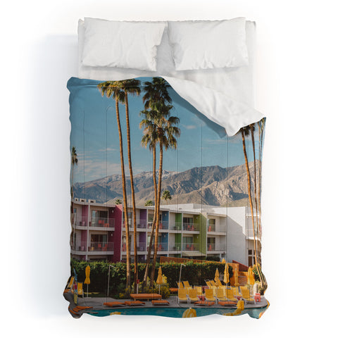 Bethany Young Photography Palm Springs Pool Day VIII Comforter