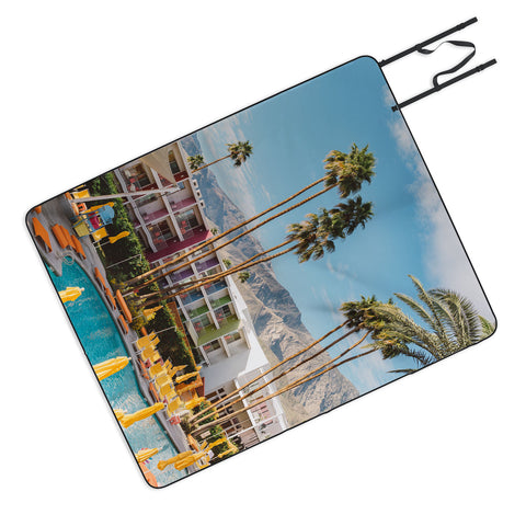 Bethany Young Photography Palm Springs Pool Day VIII Picnic Blanket