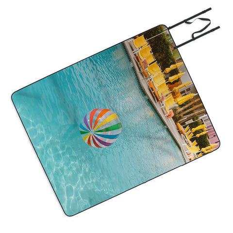 Bethany Young Photography Palm Springs Pool Day Picnic Blanket
