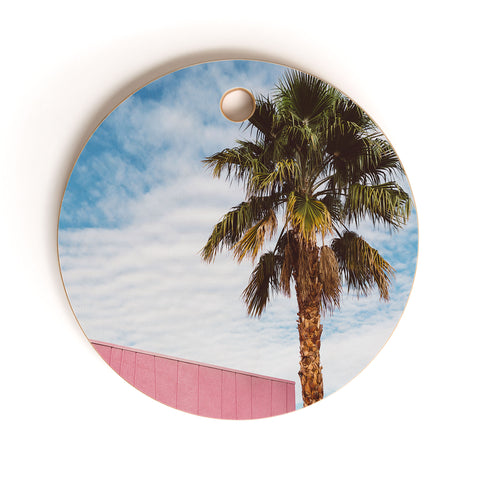 Bethany Young Photography Palm Springs Vibes Cutting Board Round