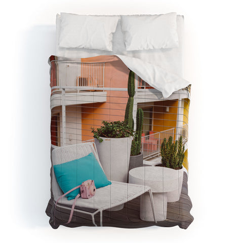 Bethany Young Photography Palm Springs Vibes IV Comforter