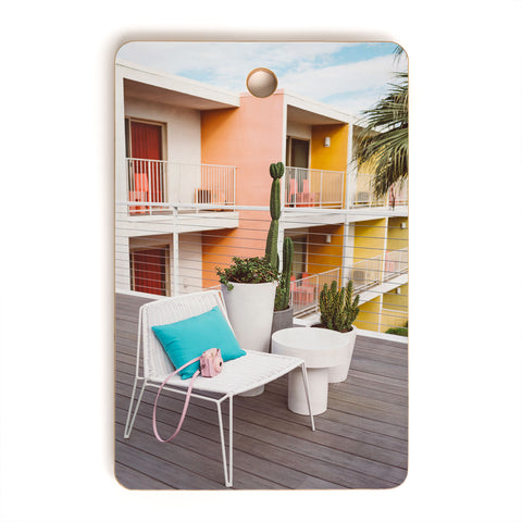 Bethany Young Photography Palm Springs Vibes IV Cutting Board Rectangle