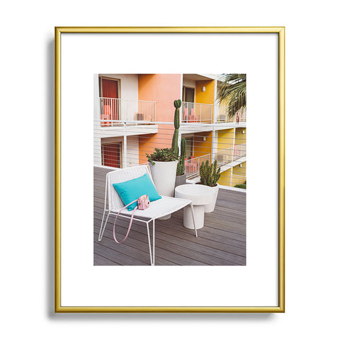 Bethany Young Photography Palm Springs Vibes IV Metal Framed Art Print