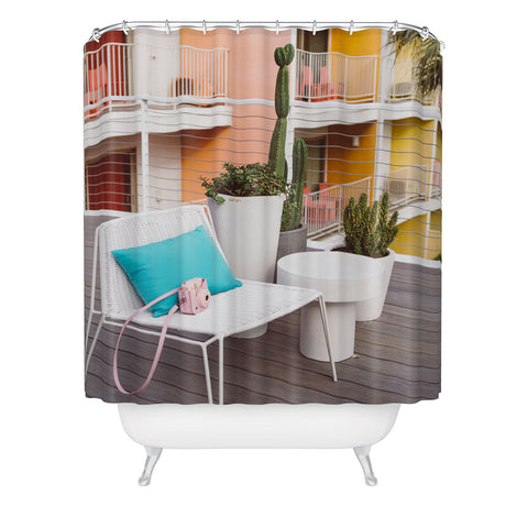 Bethany Young Photography Palm Springs Vibes IV Shower Curtain