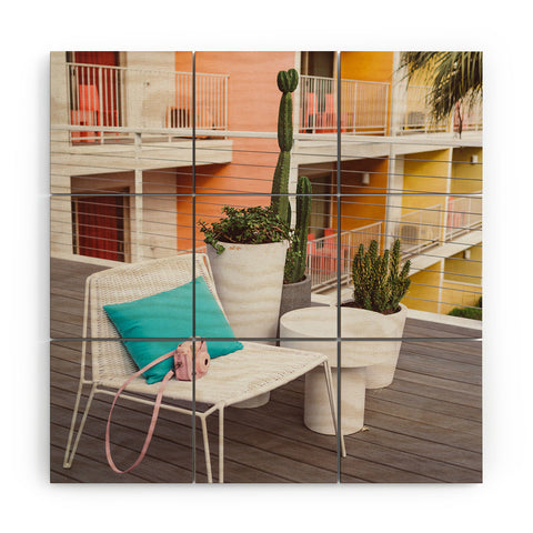 Bethany Young Photography Palm Springs Vibes IV Wood Wall Mural