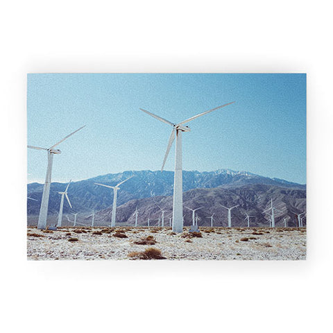 Bethany Young Photography Palm Springs Windmills IV Welcome Mat