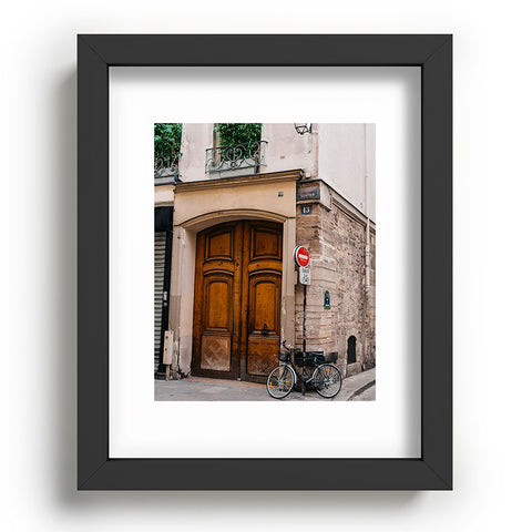 Bethany Young Photography Paris Bicycle II Recessed Framing Rectangle