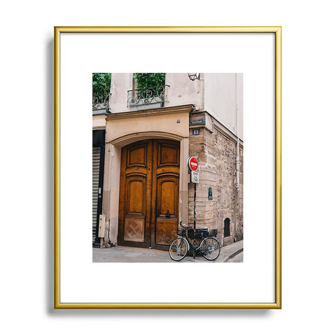 Bethany Young Photography Paris Bicycle II Metal Framed Art Print