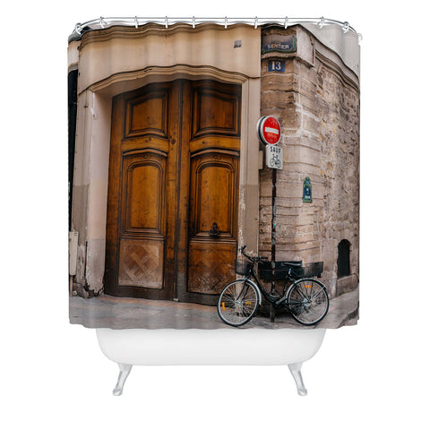 Bethany Young Photography Paris Bicycle II Shower Curtain