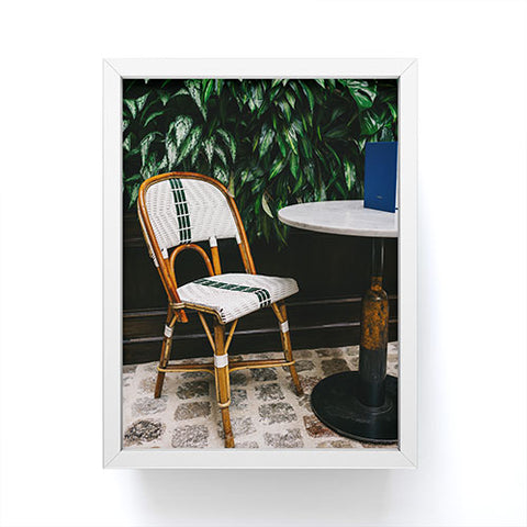 Bethany Young Photography Paris Cafe Framed Mini Art Print