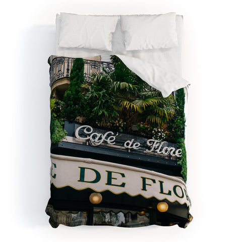 Bethany Young Photography Paris Cafe IV Duvet Cover
