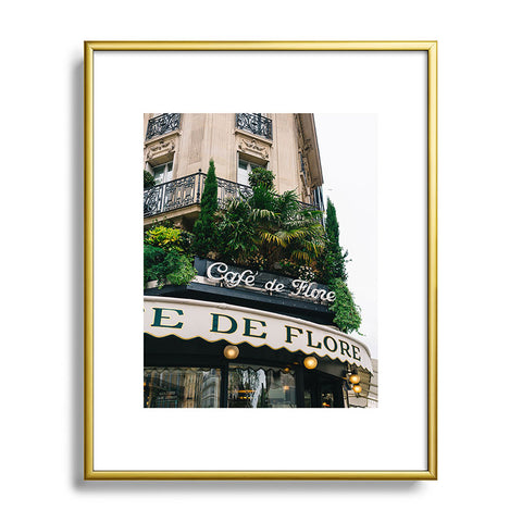 Bethany Young Photography Paris Cafe IV Metal Framed Art Print