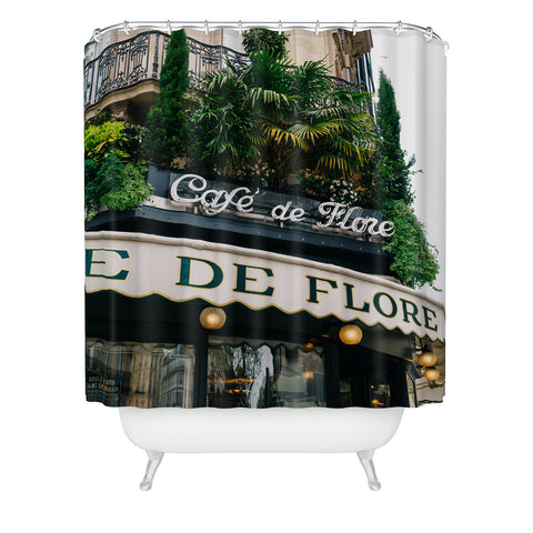 Bethany Young Photography Paris Cafe IV Shower Curtain