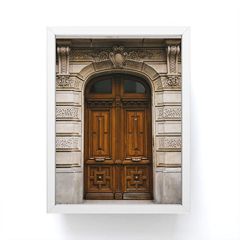 Bethany Young Photography Paris Doors Framed Mini Art Print