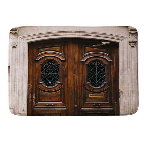 Bethany Young Photography Paris Doors II Memory Foam Bath Mat