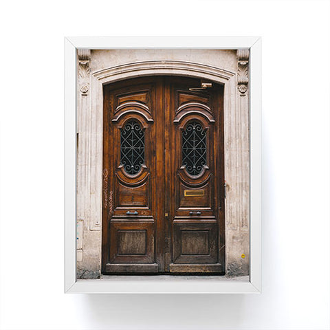 Bethany Young Photography Paris Doors II Framed Mini Art Print