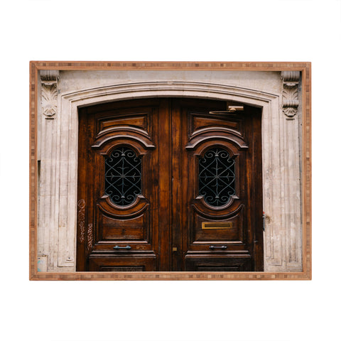 Bethany Young Photography Paris Doors II Rectangular Tray