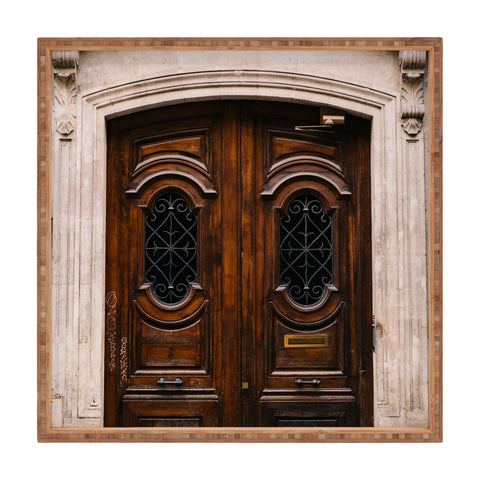 Bethany Young Photography Paris Doors II Square Tray