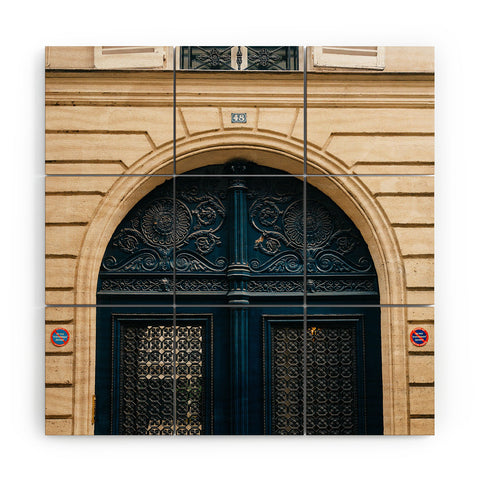 Bethany Young Photography Paris Doors IV Wood Wall Mural