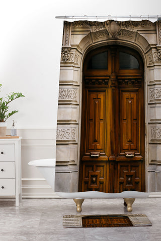 Bethany Young Photography Paris Doors Shower Curtain And Mat