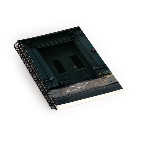 Bethany Young Photography Paris Doors V Spiral Notebook