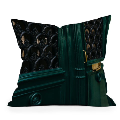 Bethany Young Photography Paris Doors VIII Throw Pillow