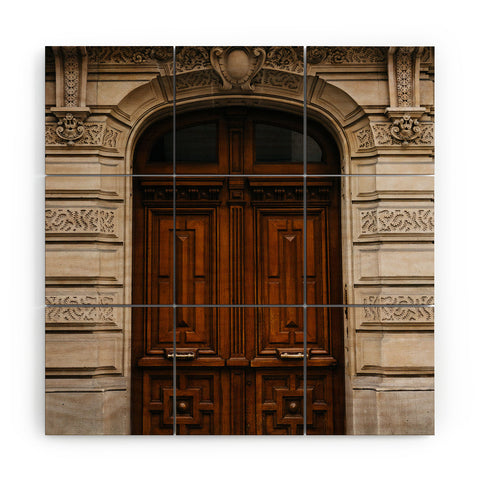 Bethany Young Photography Paris Doors Wood Wall Mural