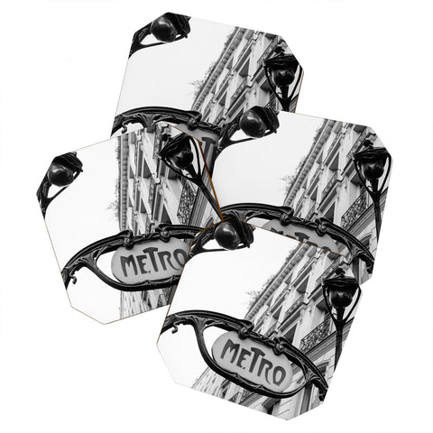 Bethany Young Photography Paris Metro IV Coaster Set