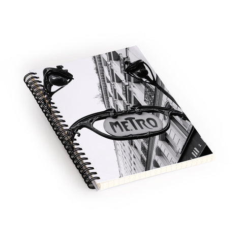 Bethany Young Photography Paris Metro IV Spiral Notebook