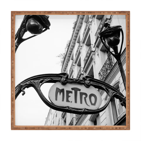 Bethany Young Photography Paris Metro IV Square Tray