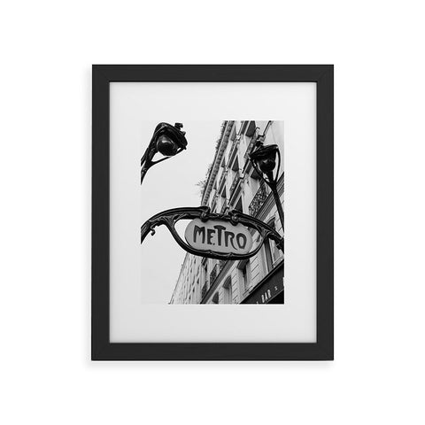 Bethany Young Photography Paris Metro IV Framed Art Print