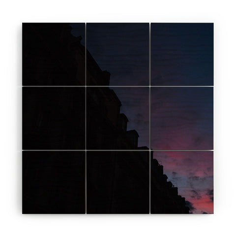 Bethany Young Photography Paris Sunset IX Wood Wall Mural