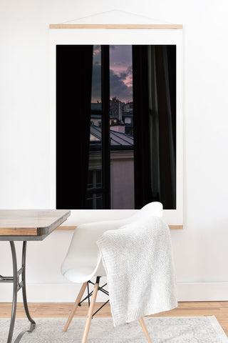 Bethany Young Photography Paris Sunset VI Art Print And Hanger
