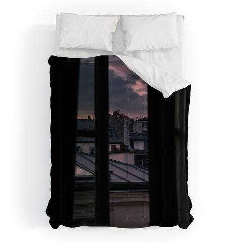Bethany Young Photography Paris Sunset VI Comforter