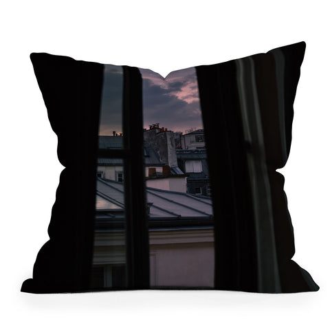 Bethany Young Photography Paris Sunset VI Throw Pillow