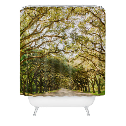 Bethany Young Photography Savannah Wormsloe Historic II Shower Curtain