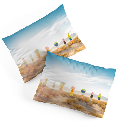 Bethany Young Photography Seven Magic Mountains Sunrise Pillow Shams